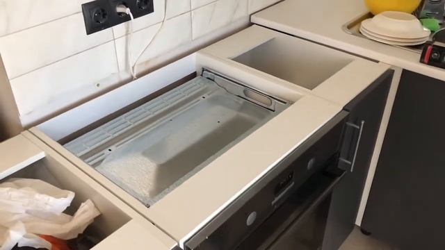 Как установить столешницу на кухне смотреть онлайн