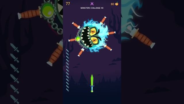 The Witch (Ведьма) - Monsters Challenge (40) | Knife Hit смотреть онлайн