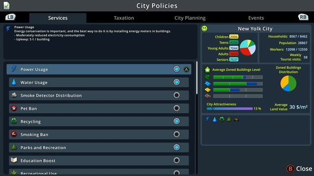Beginners Guide #6 | Policies, office zones and water treatment | Cities: Skylines смотреть онлайн