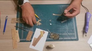 Шлюпка (Эскадра) 1:72. Каркас