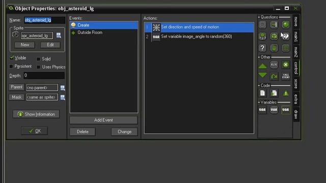 Game Maker Tutorial - 'Asteroids' 9 смотреть онлайн