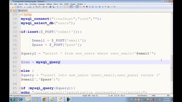 54PHP MySQL Tutorials in Urdu Hindi Checking Existing Email in Database Part 3 of 3 смотреть онлайн