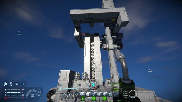 Space Engineers Space Elevator смотреть онлайн