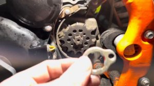 REGULMOTO Athlete  250 замена звёзд и цепи