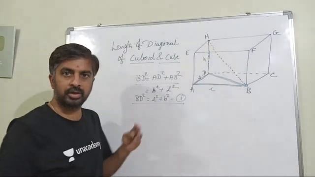 Length Of Diagonals Of Cuboid And Cube смотреть онлайн