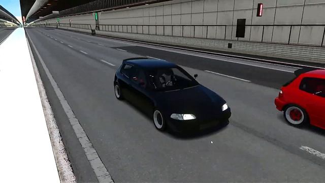 Assetto Corsa STREET RACING HONDA K24 VS K24 смотреть онлайн