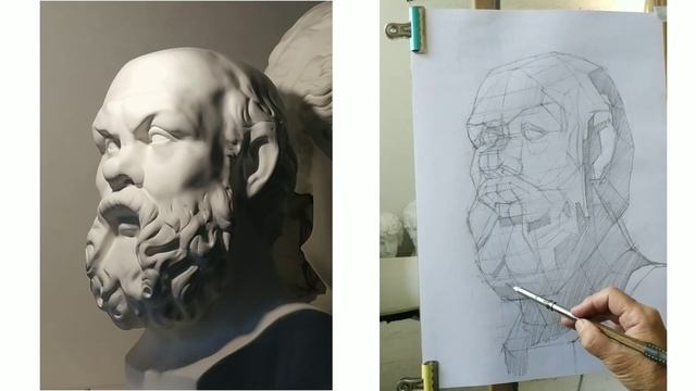 Рисуем Сократа