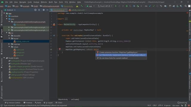Kotlin Mapbox Tutorial Initialize a map | Part - 01 смотреть онлайн