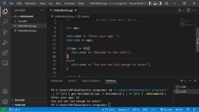 What's an if statement? ? смотреть онлайн