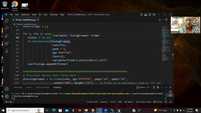 Python Demo: Making a tkinter interface with Entry, RadioButtons, CheckButtons and OptionMenu смотреть онлайн