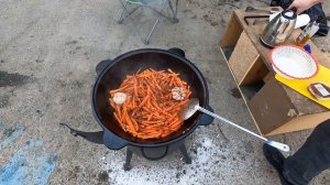 Мой первый плов в казане / ПЕРЕСОЛИЛ