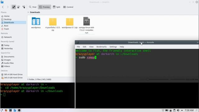 How to install XAMPP(lampp) on Linux (arch | ubuntu | linux mint) - 2019 смотреть онлайн