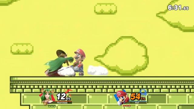 Narcissa (Palutena) vs Raf (Mario) смотреть онлайн