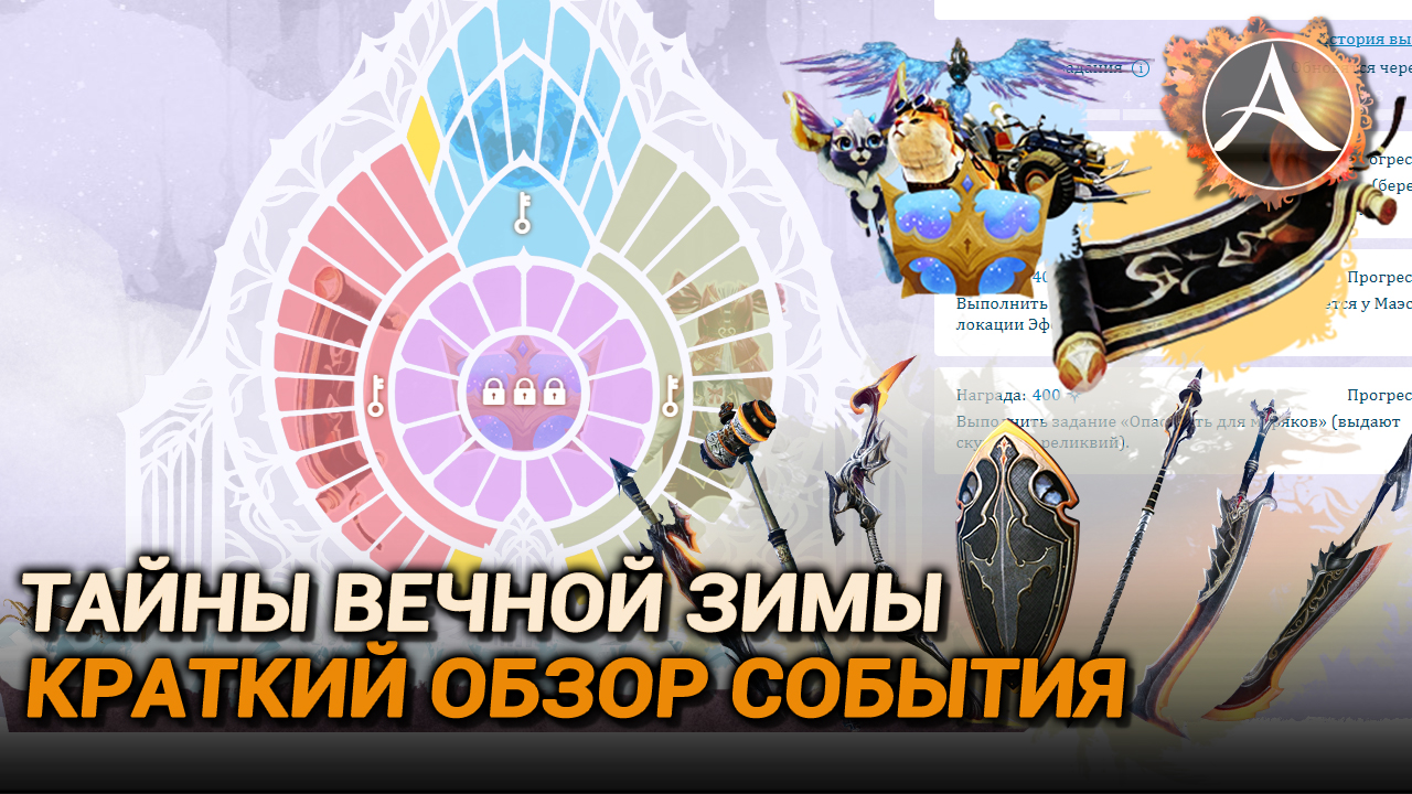 ArcheAge 9.0. Марафон "Тайны вечной зимы". Краткий обзор события смотреть онлайн