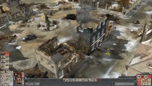 Faces of War - German campaign walkthrough - Mission 4 - Wiltz 1/3 [HD] смотреть онлайн