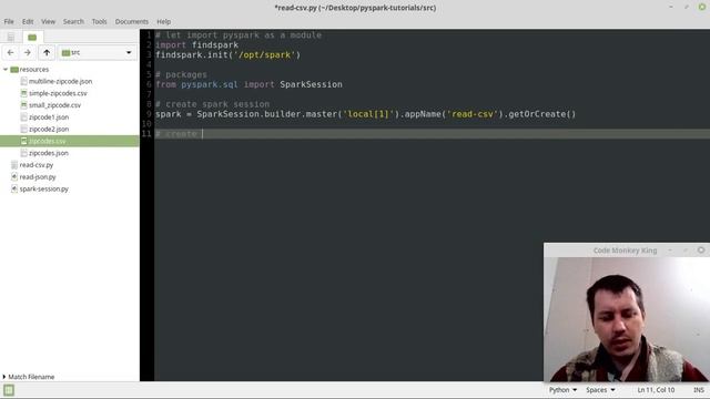 pyspark how to read csv file смотреть онлайн