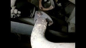 замена средней части глушителя на приоре