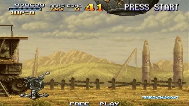 Metal Slug Anthology - All Bosses