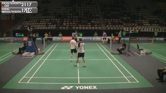 Dutch Open 2015 * R16 * MD * Michael Fuchs/Johannes Schoettler vs Peter Briggs/Tom Wolfend смотреть онлайн