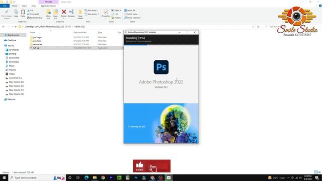 How To Download and Install // Adobe Photoshop 2022 || Latest Version Software || Free Download || смотреть онлайн