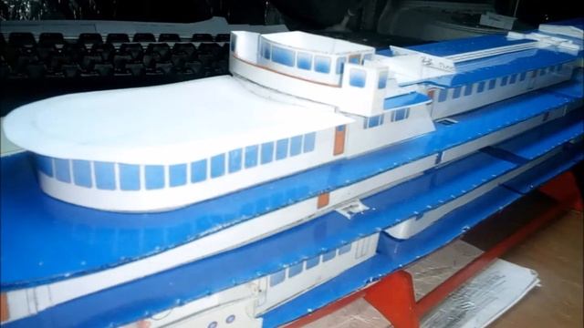 сборка бумажной модели корабля Очарованный Странник смотреть онлайн