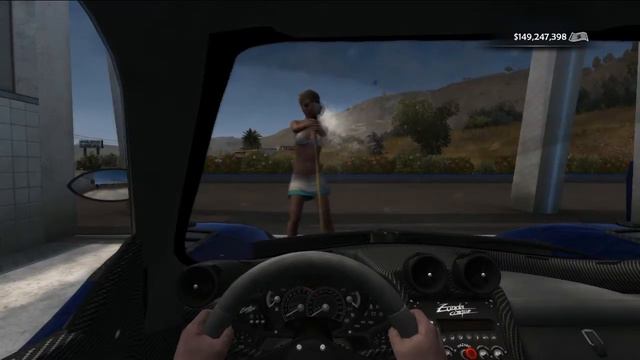 Test Drive Unlimited 2 Car Wash Girls Pagani Zonda смотреть онлайн