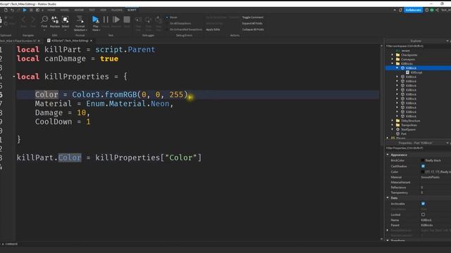 How to Make a Kill Brick (NEW): Roblox Studio Tutorial смотреть онлайн