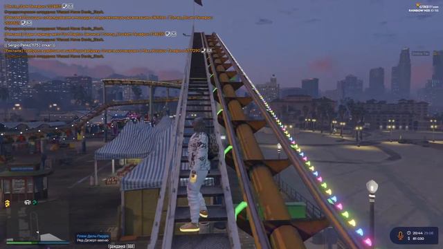 GTA5 RP Американские горки в августе! На сервере Rainbow смотреть онлайн