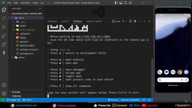React Native App & extensions | Building a Fullstack React Native Application | React Native Projec смотреть онлайн