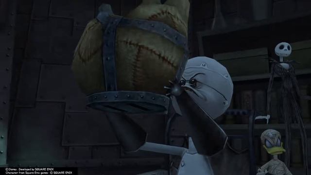 Kingdom Hearts Final Mix (PS4) Cutscene #105 The Artificial Heart Taken смотреть онлайн