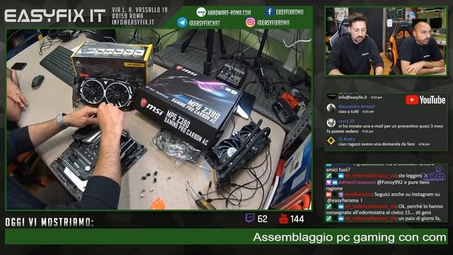 Assemblaggio PC gaming MIX (con componenti nuovi e usati) смотреть онлайн