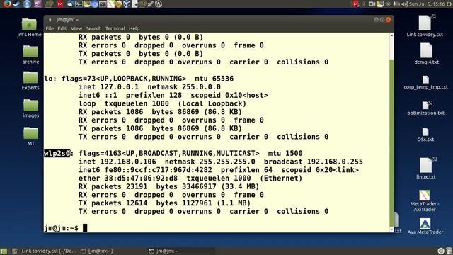 How To Find Your Wireless Network Interface Name In Linux Mint / Ubuntu