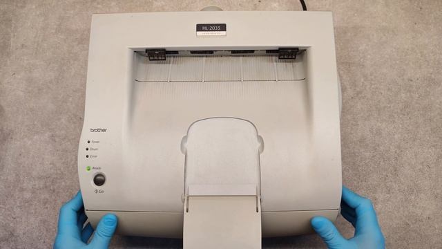 HOW TO RESET THE DRUM COUNTER ON BROTHER HL-2030, HL-2035, HL-2040, HL-2070, HL-2130, HL-2150