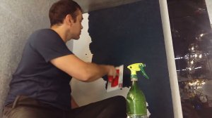 жидкие обои. ошибки нанесения