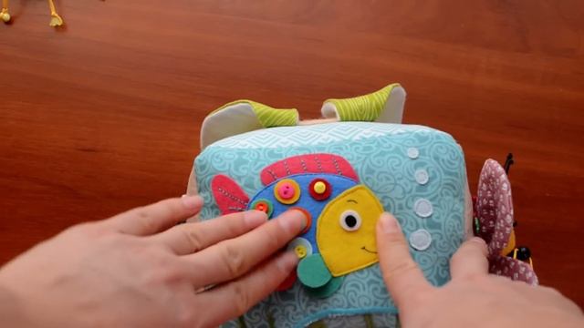 Развивающий кубик 4 м + от творческой мастерской Leleko смотреть онлайн
