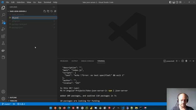 API REST "fake" com json-server смотреть онлайн