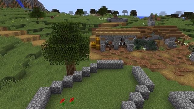 How to Build a Simple Village for Minecraft 1.14 Vanilla [TIMELAPSE] смотреть онлайн