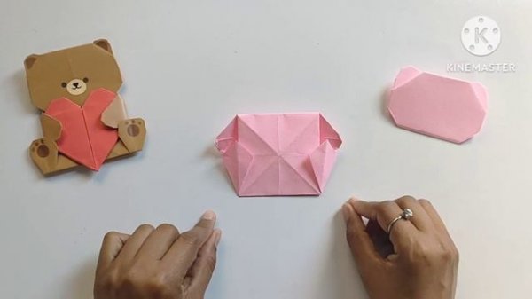 ORIGAMI PAPER TEDDY BEAR | How to Make Paper Cute Teddy Bear | Paper Gift Teddy Bear DIY
