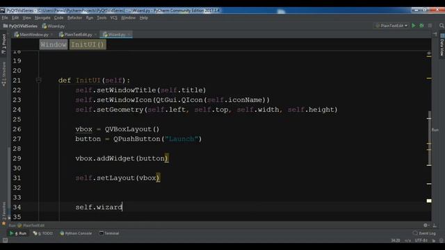 PyQt5 GUI Creating Wizard Page With QWizard смотреть онлайн