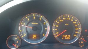 Как сбросить ошибку подушки безопасности на инфинити фх35