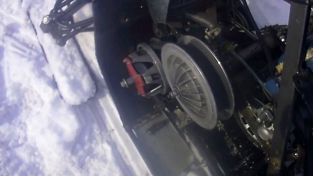 Работа вариатора Сафари самодельный снегоход с мотором Иж Ю 5 смотреть онлайн