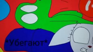 Комикс Пять ночей с Фрогги."Праздник шариков"