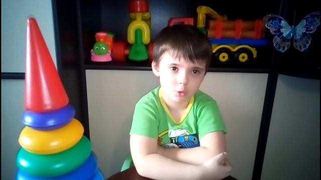 Стихотворение для папы. Подарок на 23 февраля от пятилетнего сына. смотреть онлайн