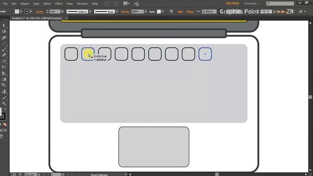 Flat Macbook Pro Design in Illustrator Tutorials 2017 / Illustrator Tutorials 2017 смотреть онлайн