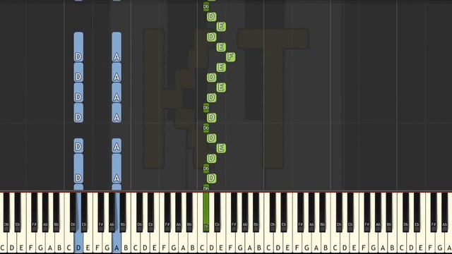 Nightmare King from Hollow Knight - Insane Mode [Piano Tutorial] (Synthesia) смотреть онлайн