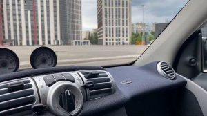 Электро Smart Fortwo 451 Electric Drive 11/2014 год бело-серый