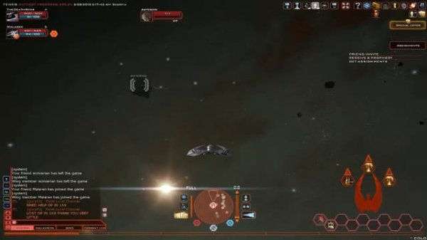 Battlestar Galactica Online: Mining and Fighting Gameplay