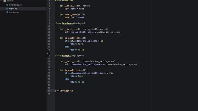 3 - Python OOP - Super Keyword смотреть онлайн