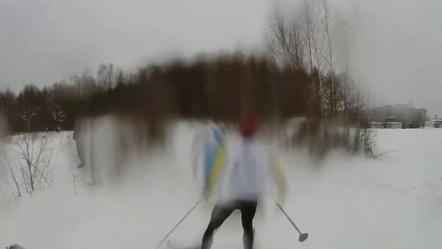 Лыжная гонка в Солнечногорске 3.02.19 смотреть онлайн
