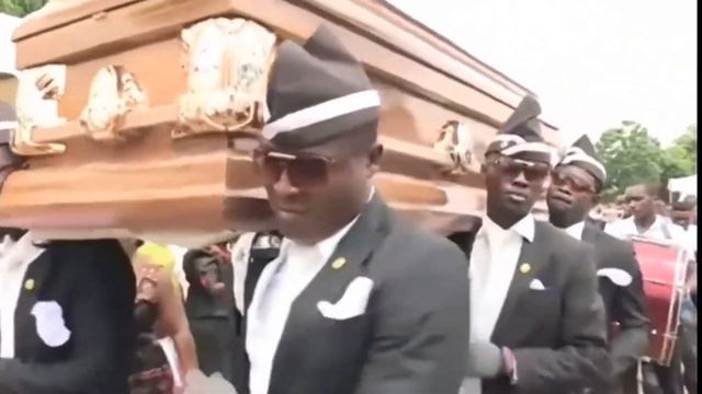 Смешные моменты.Негры несут гроб под COFFIN DANCE. смотреть онлайн